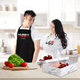 thumbnail image 6 of Mr Mrs Apron Set - Engagement Gifts  Wedding & Bridal Shower For Couple (hubby Wifey Est: 2025 Standard), 6 of 9