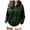 Dark Green, variant on GEWSEY Women's Leopard Zip Up Hoodies Fall Y2K Graphic Hooded Sweatshirt Casual Oversized Warm Fleece Athletic Track Jacket Coat (Brown, XXL)