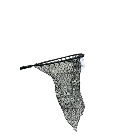 Joy Fish Landing Net 11" X 15" Hoop 5'' Plastic Handle Black