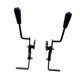 thumbnail image 1 of Freno de silla Bloqueo de rueda de silla Freno de mano portátil para silla eléctrica Reemplazo para adultos Se adapta a la mayoría de sillas de ruedas, 1 of 10