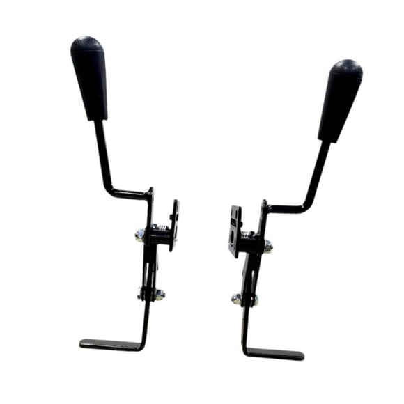 Freno de silla Bloqueo de rueda de silla Freno de mano portátil para silla eléctrica Reemplazo para adultos Se adapta a la mayoría de sillas de ruedas