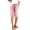 Pink, variant on RUTAYY Toddler Children Knee Length Pants Kids Girls Letter Printed Elastic Waist Casual With Pocket Trouser Cute Infants Pants