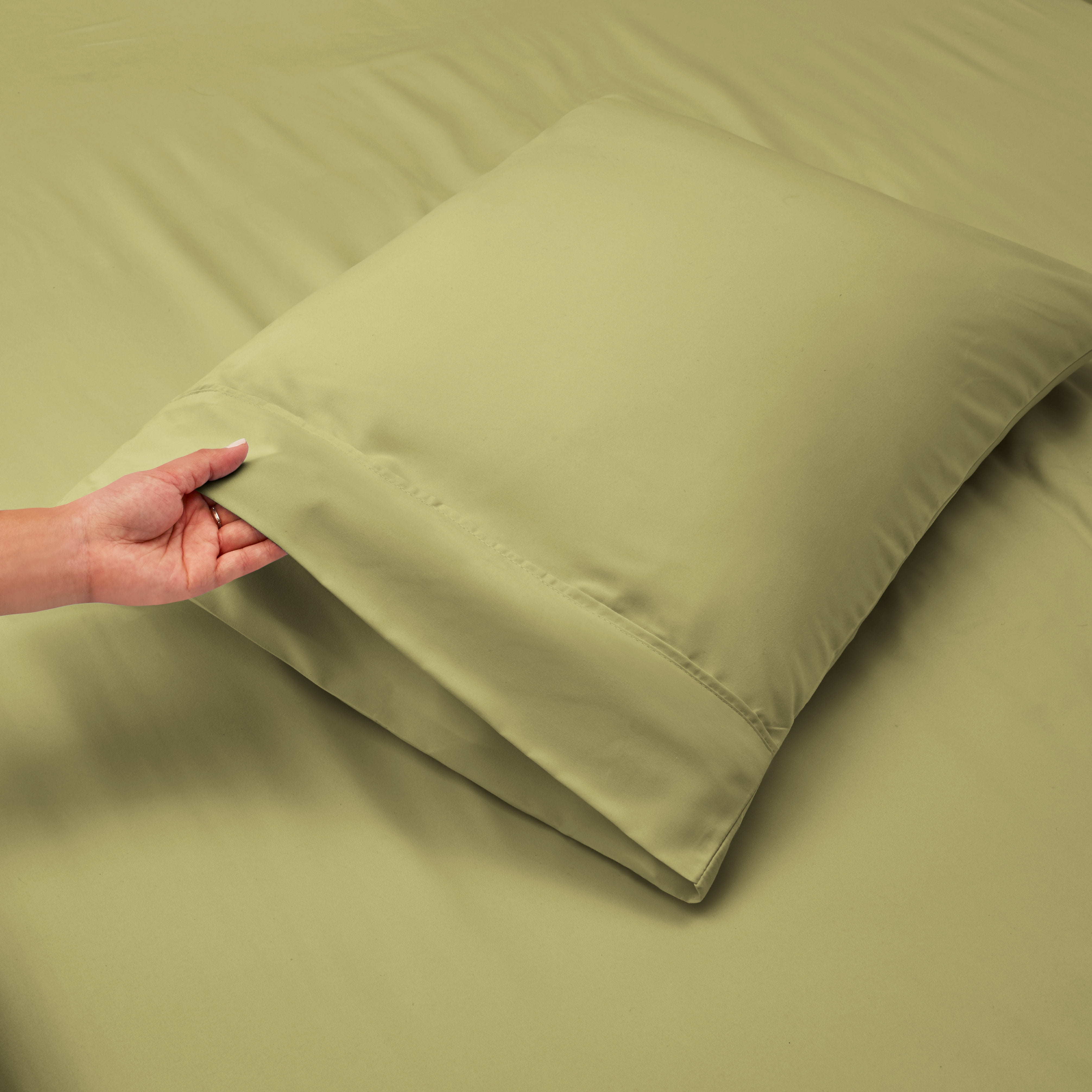 Ensemble De Draps King Size En 100% Coton – Poches Extra Profondes 18-24 Pouces – 400 Fils, Gris
