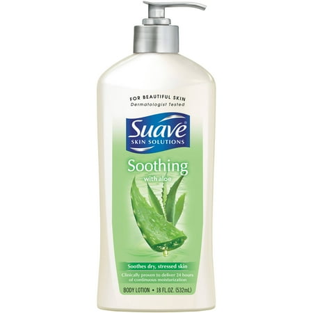 Suave apaisants Aloe Lotion pour le corps, 18 oz