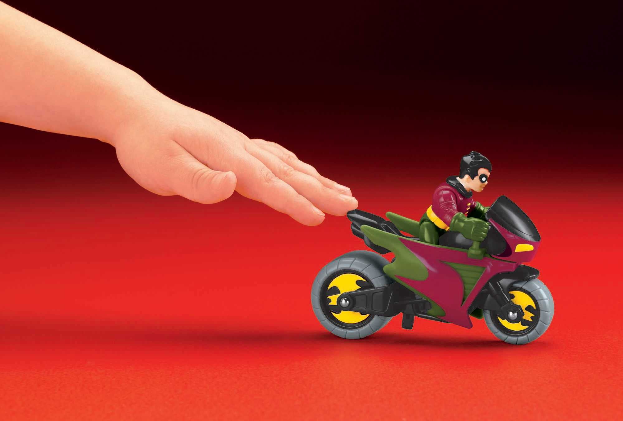 Imaginext Batman Playset Toy DC Super Friends Batmobile Cycle Action Figure Set for Superheroes Walmart