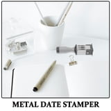 FRCOLOR -Inking Date Stamper Handheld Date Stamper Inking Portable Day ...