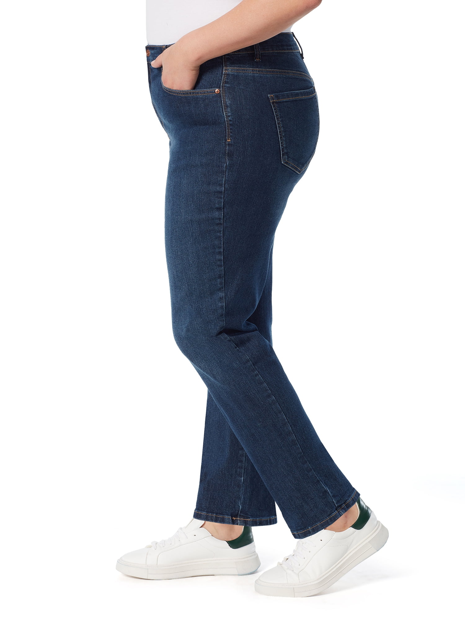 Gloria Vanderbilt Plus Size Amanda Straight Leg Jean