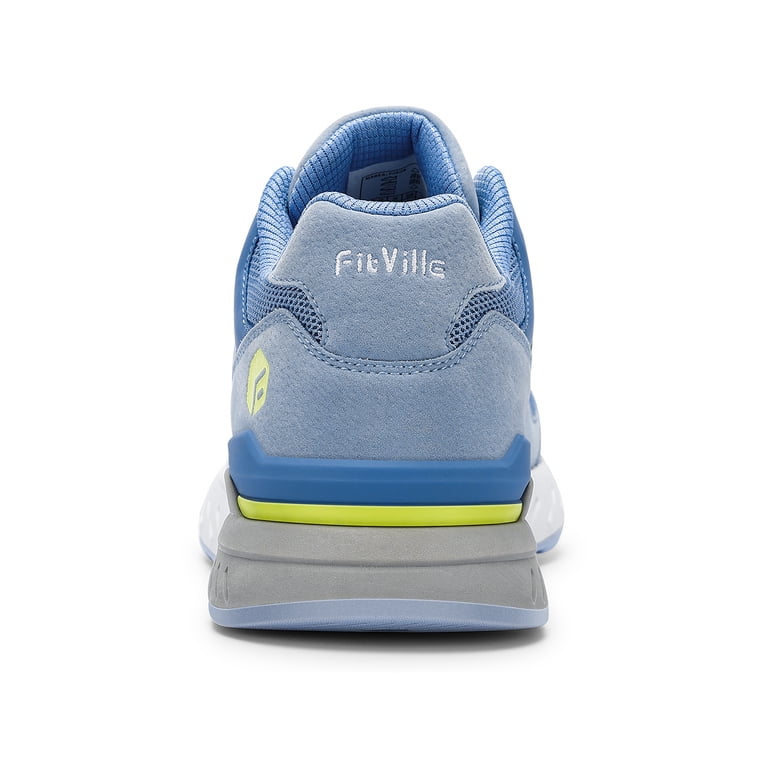FitVille Extra Wide Women's Walking Shoes, Wide Sneakers for Flat