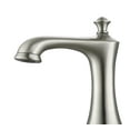 thumbnail image 3 of Ancona Peonia Widespread 2-Handle Bathroom Faucet in Brushed Nickel, 3 of 7