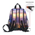 thumbnail image 5 of FORMRS School Backpack with Front Zippered Pocket 12" Student Travel Daypack, Beautiful Mountain, 5 of 6