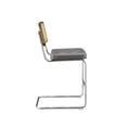 thumbnail image 6 of Art Leon Set of 2 Bar Stools Chair Faux Leather with Chrome Legs, 6 of 6