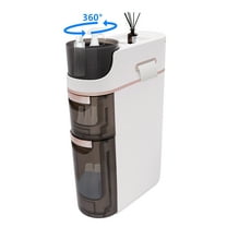 Miumaeov Modern Bathroom Floor Cabinet Narrow Storage Cabinet Organizer with 2x Drawers White