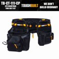thumbnail image 2 of TB-CT-111-CP 3PC Handyman Tool Belt Set Tools Packaging Bag TB-CT-111-CP, 2 of 6