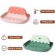thumbnail image 2 of Soporte para cucharas y utensilios de cocina - 2 piezas de plástico apto para uso alimentario, ideal para cucharones, cepillos, risotto y espátulas (rosa), 2 of 5