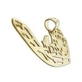 thumbnail image 4 of 14K Gold Cut-Out 52 MM Airboat Pendant, 4 of 5