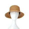 thumbnail image 3 of Time and Tru Adult Women's Straw Bucket Hat, 3 of 3