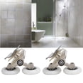 thumbnail image 2 of HURRISE Rouleaux de Coureur de Porte de Douche en Alliage de Zinc Roues de Poulie de Porte en Verre Accessoire de Salle de Bain, Roue de Porte de Douche, Pièces de Porte de Douche, 2 of 8