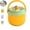 Yellow, variant on 17oz Portable Lunch Food Jar with Handle, SUS 304 Stainless Steel Container, Built-in Tableware Storage, Leak-Proof, Heat Resistant Thermal Food Flask for Work Travel Picnic. (Yellow)