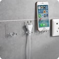 thumbnail image 1 of 2pc Wall Storage Hook Power Plug Socket Holder Wall Adhesive Hanger Home Office, 1 of 8