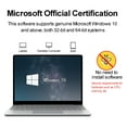 thumbnail image 2 of USB Fingerprint Reader for PC Windows 11 Windows 10 32/64-bit Compatible with Windows Hello for Laptops Desktops All-in-one Computers and Tablets USB/Type-C, 2 of 7