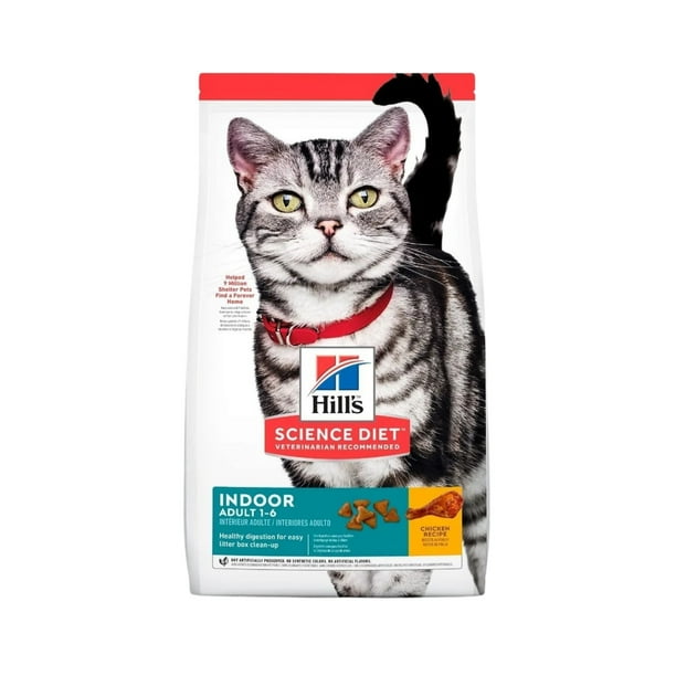 ALIMENTO PARA GATO ADULT INDOOR HILL'S SCIENCE DIET DE 3.2 Kg HILL'S