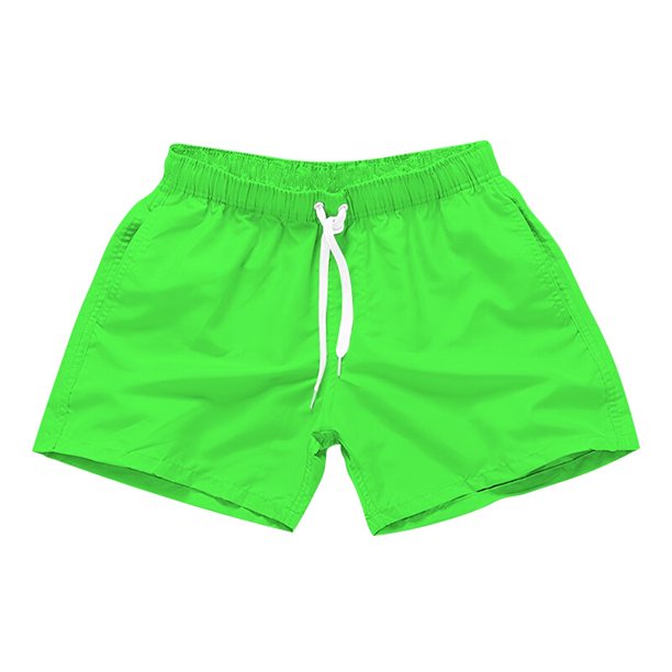 Pantalones cortos de baño para hombre, bañador con cordón, diseño de cintura elástica, secado rápido, deportes, diario, playa, ropa de calle informal Fivean unisex