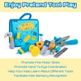 thumbnail image 5 of teytoy My 1st Tool box Play set, Baby Tool Set for 1 Year Old, Pretend Play Construction Toy with Zippered Tool Box, Montessori Stem Plush Tool Kit Toys Birthday Gift for Toddlers Girls Boys, 5 of 8