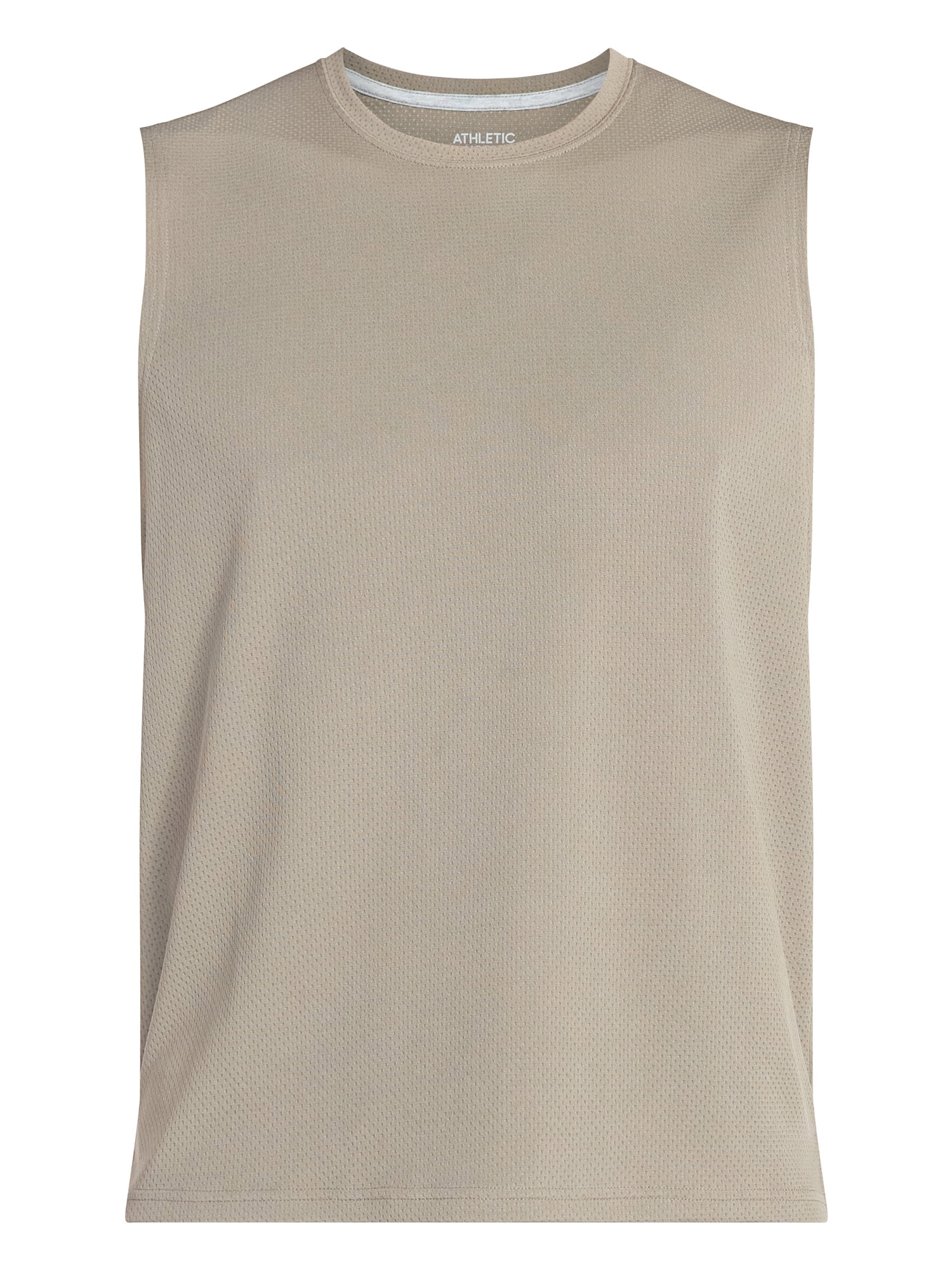 Athletic Works Men’s Sleeveless Mesh Muscle Tee, Sizes XS-5XL