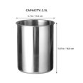 thumbnail image 2 of Raindrops 1Pack Metal Beverage Container for Ice Storage for Parties and Commercial Gatherings with Stylish Look, 2 of 8