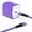 Purple, variant on Compatible for iPhone USB C Charger Block, PD 20W Type C Block Charger Plug with 6FT Charging Cable, USB C Brick Cube Wall Charger Adapter Fast Charger Station Compatible for iPhone, Pink