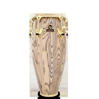 Toca Elite Pro Wood Conga Set with Stand, Natural Maple Fade
