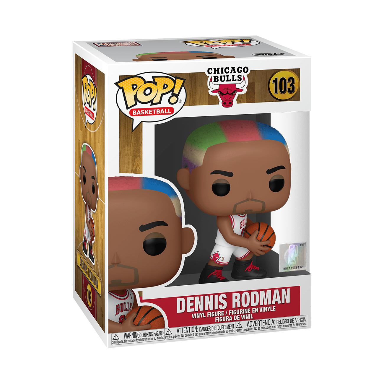 Funko POP! NBA: Legends - Dennis Rodman​​ (Bulls Home)