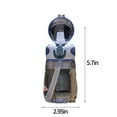thumbnail image 3 of Sentmoon Large Capacity Fitness Sports Water Bottle With Straw Cup With Straw Cup With Graduated Flat Spout, Edibility Grade Plastic, Leakproof Popup Cap, For Gym, Outdo, 3 of 6