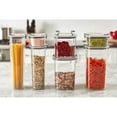 thumbnail image 6 of Rubbermaid Brilliance Pantry Food Storage Container, 16 Cup, Clear, 6 of 7