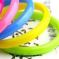 thumbnail image 4 of 6pcs Fashion Plastic Bangle Bracelets Candy Color Bracelet Party Favors (Random Color), 4 of 8