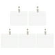 thumbnail image 1 of GOOHOCHY 5 juegos de tarjeteros transparentes, cubierta protectora de tarjetas de PVC, tarjetero de crédito, 1 of 7