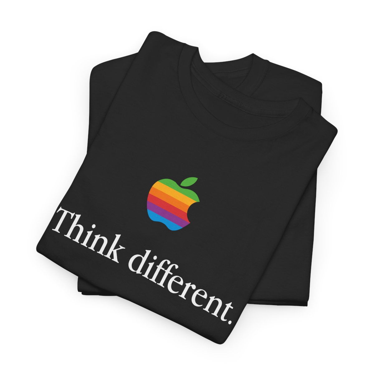 Vintage Think Different Apple Computer Mac Classic Tee T-Shirt 