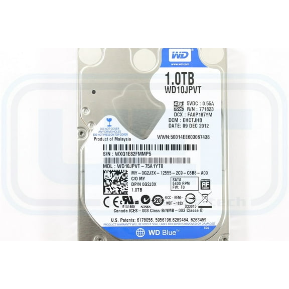 DELL G2J3X 1TB SATA 5400RPM 2.5 HDD