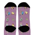 thumbnail image 3 of ThisWear Rabbit Gifts Bunny Crew Socks Easter Bunny and Baby Chick Socks Cute Socks 1-Pair Novelty Crew Socks, 3 of 5