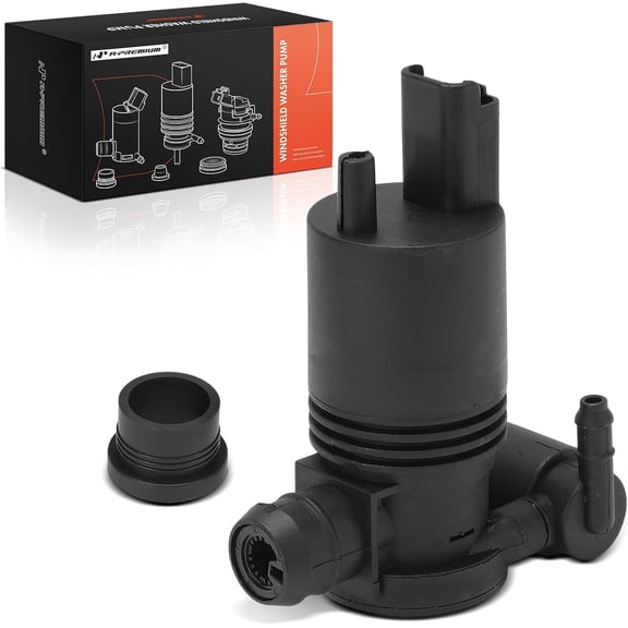 A-Premium Front Windshield Washer Pump Compatible with Nissan Rogue 2014-2020
