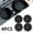 Black, variant on Car Cup Holder , Non-Slip Silicone Cup Holder Insert with Raised Design, Universal Fit for Most Vehicles, Car Interior Accessories for Men Women Black