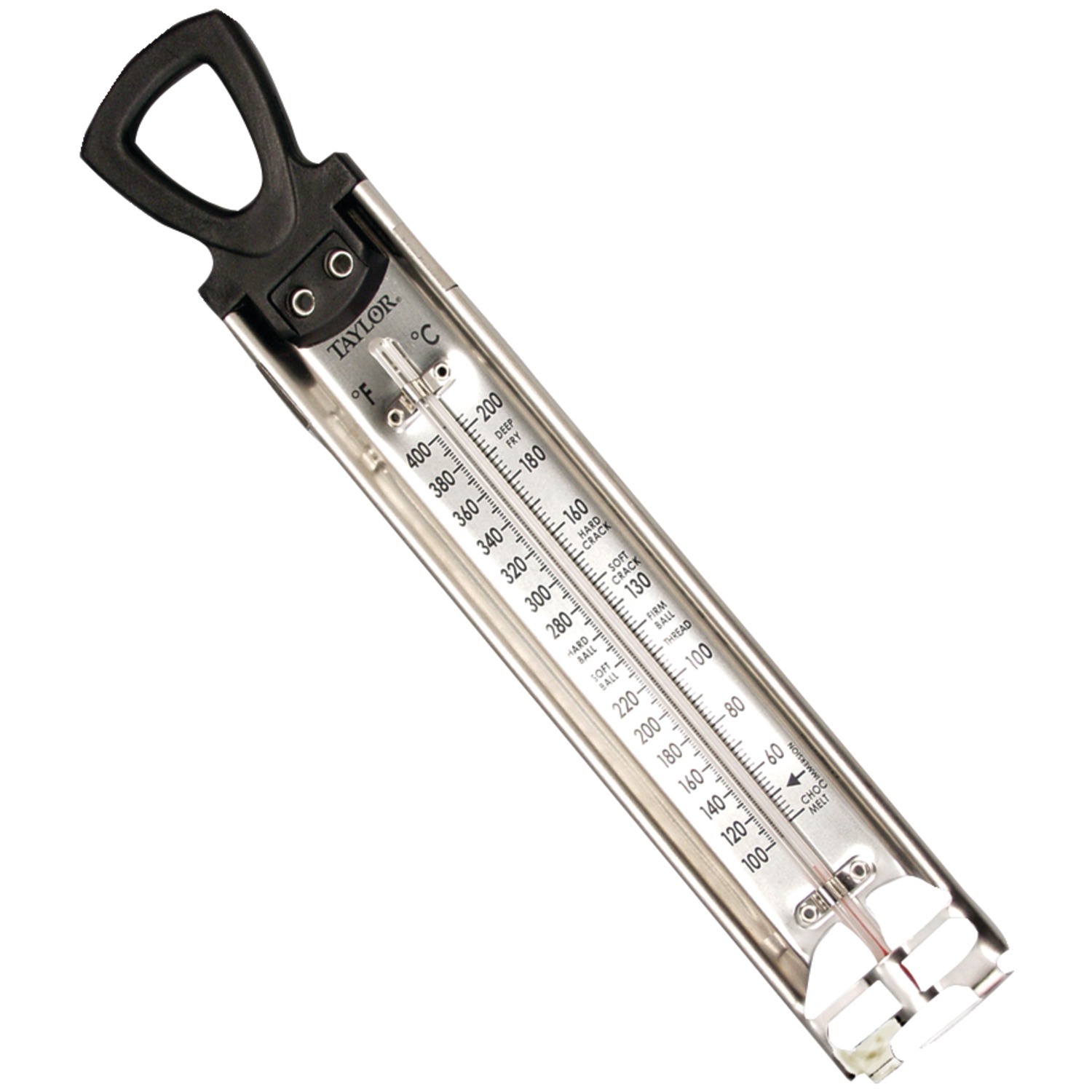 Winco Deep Fry//Candy Thermometer with Hanging Ring 2-Inch by 11-3//4-Inch