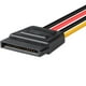 thumbnail image 4 of Cable de Poder BROBOTIX 2x SATA 4 pines Macho Molex Hembra 15cm, 4 of 5