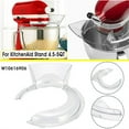 thumbnail image 2 of Mixer Splash Guard Replacement Pouring Shield Clear Pouring Shield Cook Machine Accessories for Easy Blending Cleaning, 2 of 14