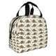 thumbnail image 2 of Easygdp Colorful Armadillos Bolsa Térmica Premium - Tela Oxford Impermeable, Gran Capacidad, Bolsillo Frontal, Unisex para Trabajo, Escuela, Actividades al Aire Libre y Picnics, 2 of 8