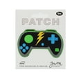 thumbnail image 3 of Gwen Studios Embroidered Black Game Controller Iron-on Patch Applique, 3.2" x 2.1", 3 of 7