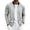 Gray, variant on Stamzod Bomber Jacket Men Casual Stylish Long Sleeve Zip Up Jackets Business Fall Work Windbreaker Coats with Pockets Yellow XL