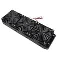 thumbnail image 4 of CPU Refroidisseur Liquide, Port Fileté G1/4 Radiateur de Refroidissement à Eau en Aluminium Pur avec 18 Tubes, Radiateur 120mm 360mm, 4 of 7