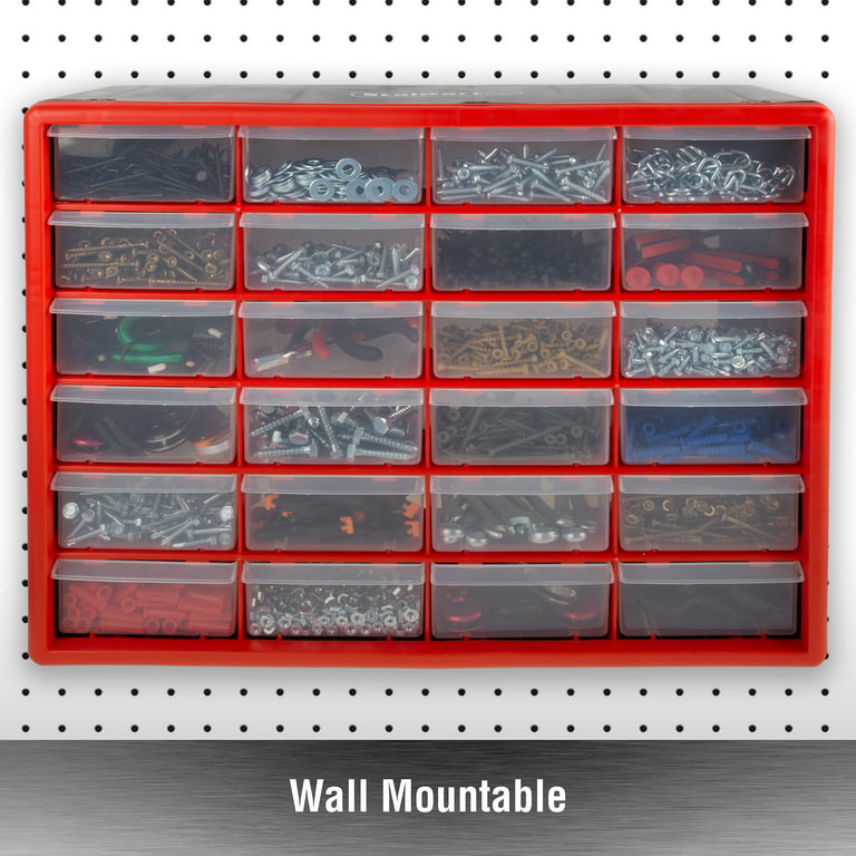 Fleming Supply 47-Compartment Plastic Small Parts Organizer in the Small  Parts Organizers department at