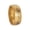 Gold, variant on Men's Women's Stainless Steel 8MM Vintage Creative Heartbeat EKG Ring Wedding Band Gold Size 7